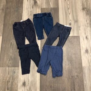 Gerber 0-3 Months Baby Girl Legging Bundle‎